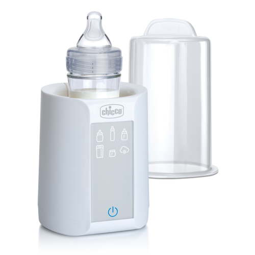 Chicco Digital Bottle Warmer & Sterilizer for Breast Milk, Formula, and Baby Food - White, New