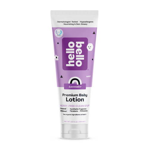 Hello Bello Baby Lotion, Gentle for Infants & Kids, All Skin Types, Soft Lavender, 8.5 oz