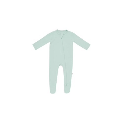 Kyte BABY Zippered Footie Sage