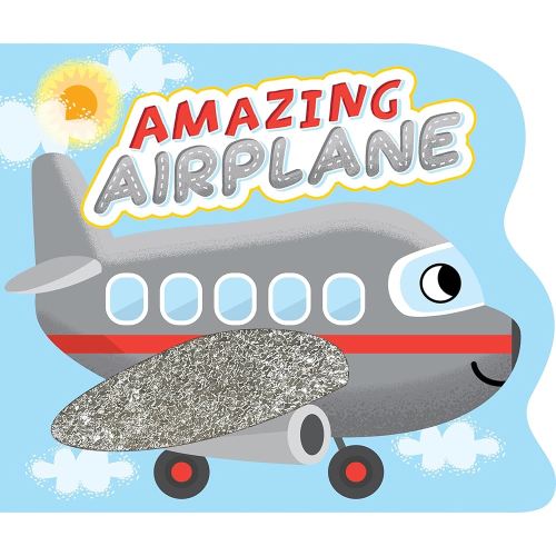 Little Hippo Books Amazing Airplane - Touch and Feel Board Book - Sensory Board Book