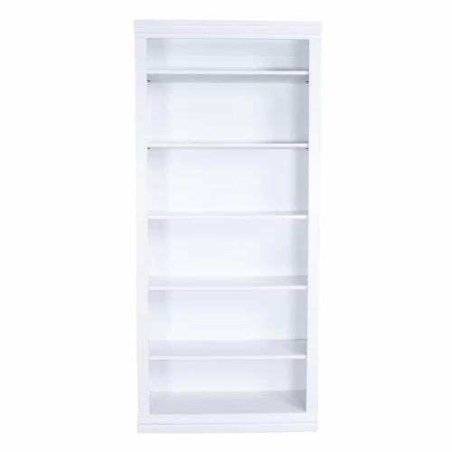Cal-Baja Furniture DZ 72" Bookcase in White | NFM