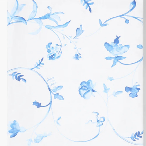The Crib Sheet - Blue Botanical
