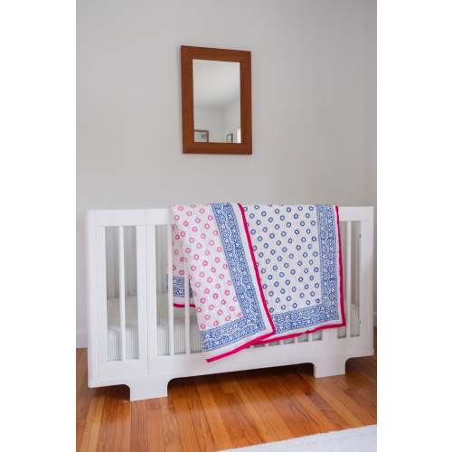 Baby Blanket in Daffodil Print