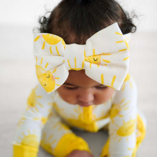 Sunshine Luxe Bow Headband