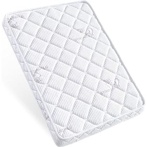 Pack and Play Mattress - 38" x 26"- Premium Knitted Fabric Playpen Mattresses, Safety Reinforced Play Yard Mattress - Fits for Graco & Baby Trend & Pamo Babe Playard, Firm Support and Comfort Foam