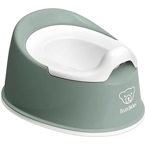 BabyBjörn Smart Potty, Deep Green/White