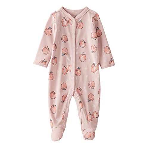 Little Planet By Carter's Baby Organic Cotton 2-Way Zip Sleep & Play - 9 Months - Peaches