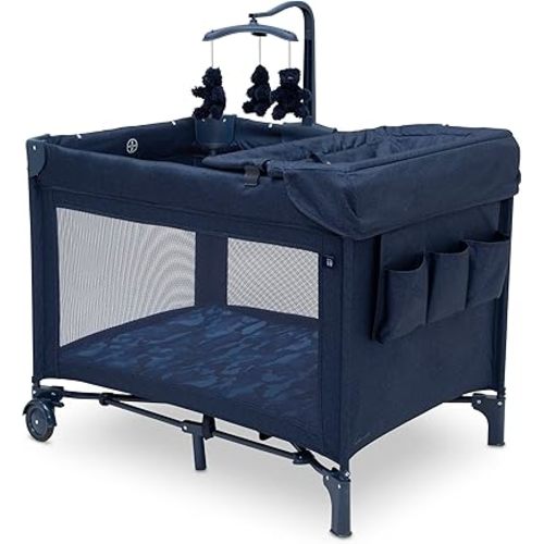 GAP babyGap Deluxe Play Yard, Navy Camo