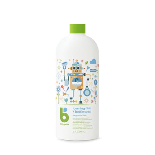 foaming dish + bottle soap refill, fragrance free