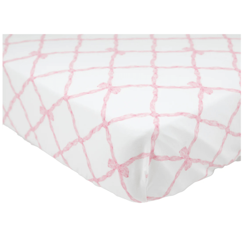 Sleep Tight Crib Sheet - Belle Meade Bow