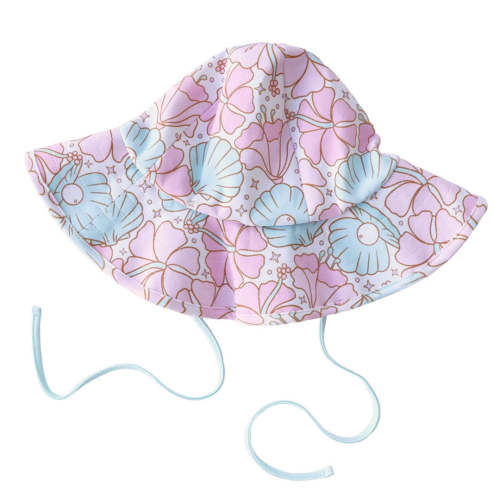 Printed Sun Hat | Ocean Pearl*