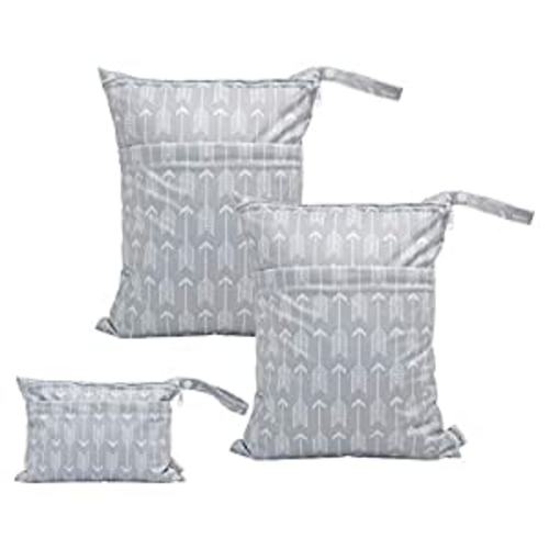 Amazon.com : ALVABABY 3pcs Baby Cloth Diaper Wet/Dry Bags|Waterproof Reusable with Two Pockets|Travel, Beach, Pool, Daycare, Soiled Baby Items,Yoga,Gym Bag for Swimsuits or Wet Clothes 3L-YX36 : Baby