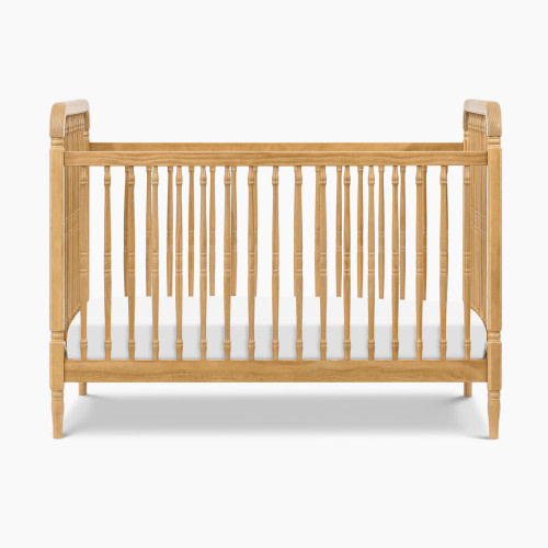 Namesake Liberty 3-in-1 Spindle Crib with Toddler Bed Conversion Kit - Honey