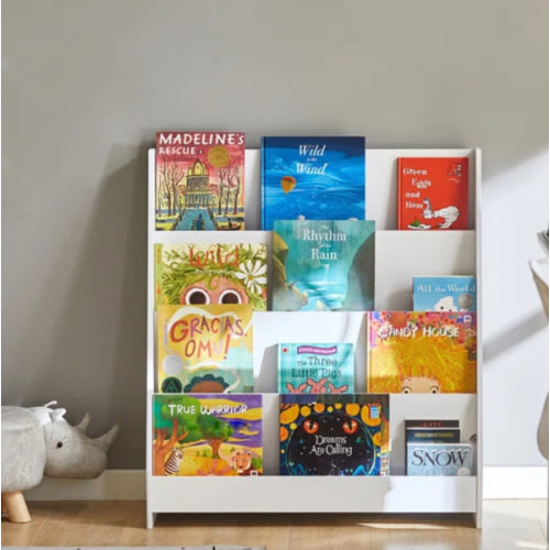 Kids Bookcase with Shelves
