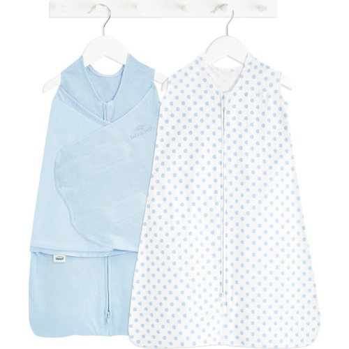 Baby SleepSack™ Swaddle & Wearable Blanket Set, Small/Medium, Chambray