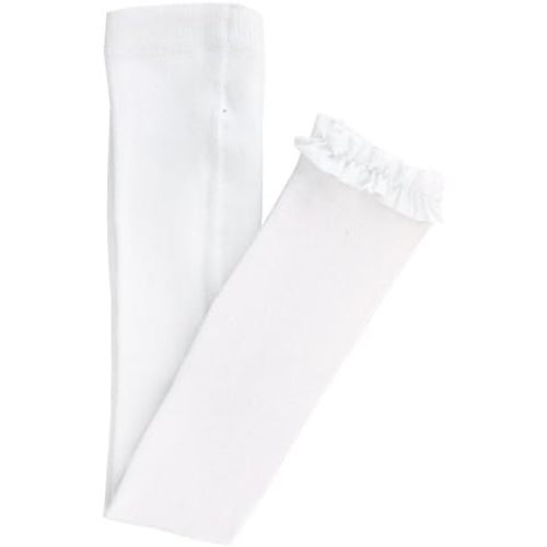 RuffleButts Baby/Toddler Girls Footless Ruffled Tights