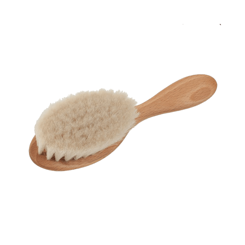 Wooden Baby Brush — Wild Oaks Apothecary