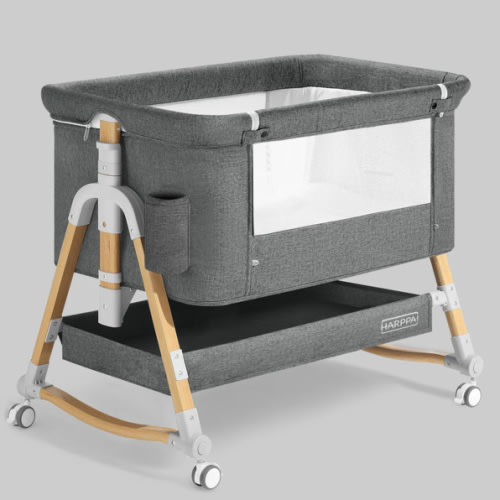 HARPPA Cuddly | 3-in-1 Baby Bassinet Bedside Sleeper
