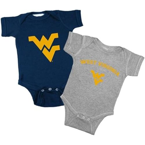 Two Feet Ahead 2 Pack Baby Bodysuit Creeper Newborn Infants Licensed Sizes 0-3M 6M 12M