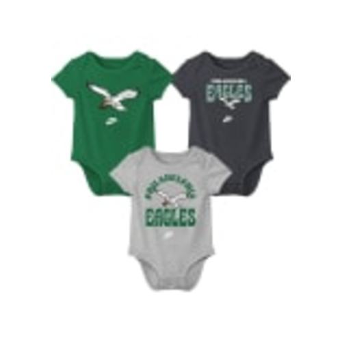 Philadelphia Eagles Nike Baby KELLYGREEN Nike Retro Logo Romper Set