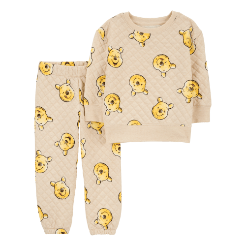 Baby 2-Piece Winnie The Pooh Quilted Sweatshirt & Pant Set - Carter's | Carter's
