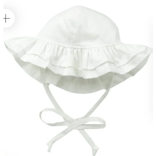 UPF 50+ Double Ruffle Hat – FlapHappy