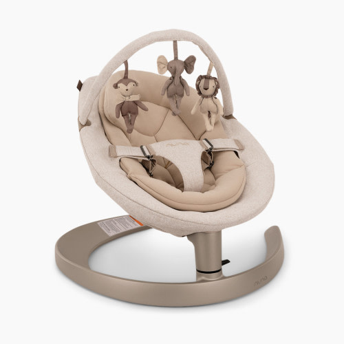 Nuna LEAF Grow Baby Seat & Rocker with Toy Bar - Macaron