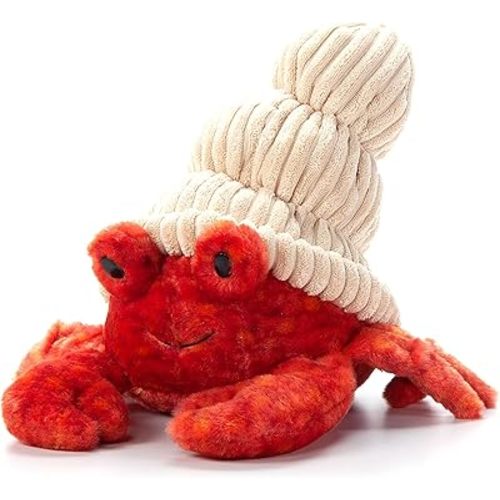 The Petting Zoo Hermit Crab Stuffed Animal Plushie, Gifts for Kids, Wild Onez Sealife Animals, Hermit Crab Plush Toy 12 inches