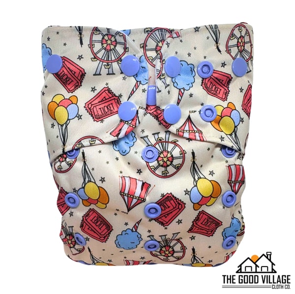 One Size Pocket Diaper | Little Ringmaster