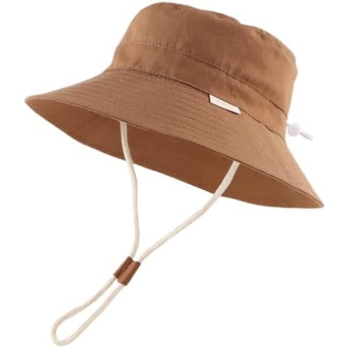 Bamery Baby Toddler Girls Bucket Hat Newborn Sun Hats for Boys Classic Infant Summer UV Protection Hats Kids Beach Cap