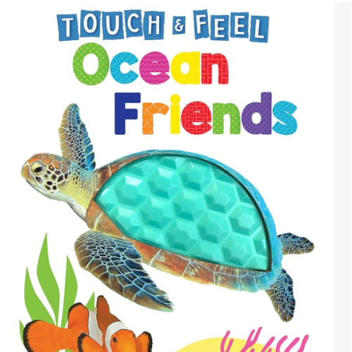 Ocean Friends - Touch and Feel Board Book - Sensory Board Book