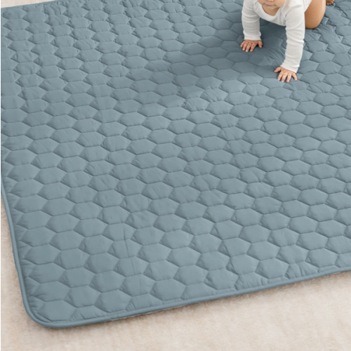 Play Mat with Non-Slip Bottom in Pacific Blue – Comfy Cubs