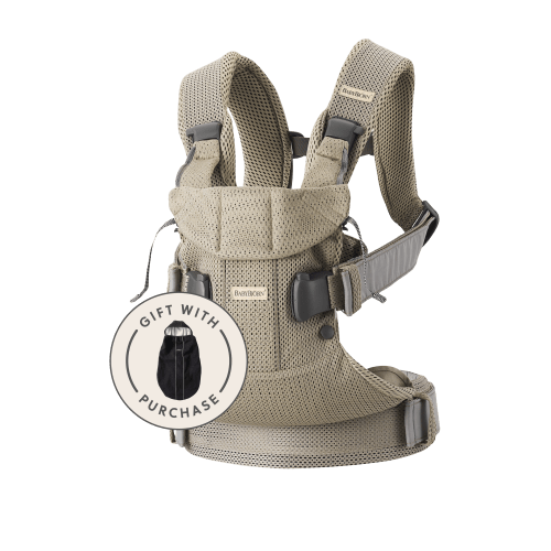 Baby Carrier One Air: Gray beige - 3D Mesh