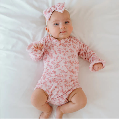 Shop Baby Bodysuits - Long Sleeve Onesie | Mama Coco