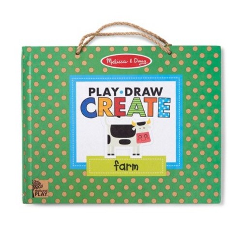 Melissa & Doug Play Draw Create Farm Fun