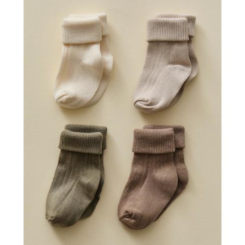 MULTICOLORED BABY SOCKS (SET OF 4) - See all - NEW COLLECTION - KIDS AND BABY - BABY | Zara Home United States of America