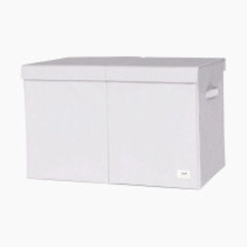 3 Sprouts Recycled Folding Toy Chest - Light Grey