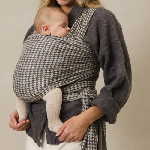 Stormy Houndstooth Wrap