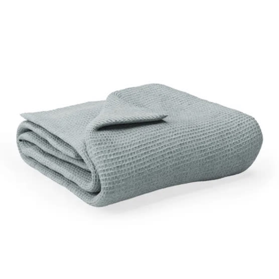 Organic Waffle Baby Blanket