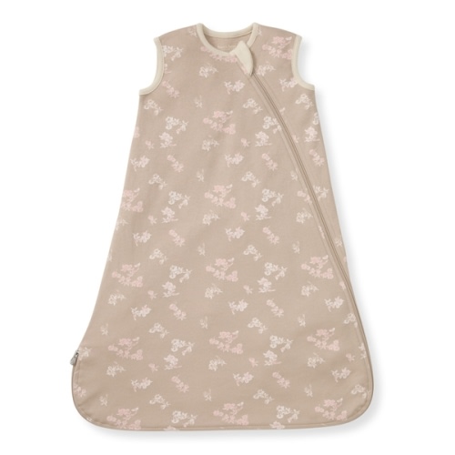 Whimsical Floral Organic Lightweight Beekeeper™ Wearable Baby Blanket - Medium