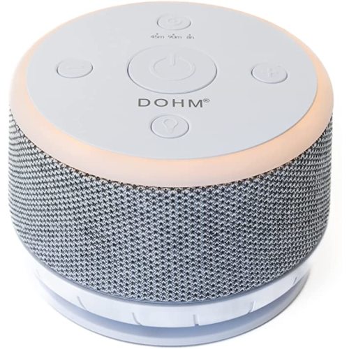 Yogasleep Dohm Nova White Noise Sound Machine, Better Sleep for Babies & Adults. Includes Night Light, 10 Fan Speeds & Calming Pink Noise for Louder Noise Masking. Noise Canceling for Office Privacy.