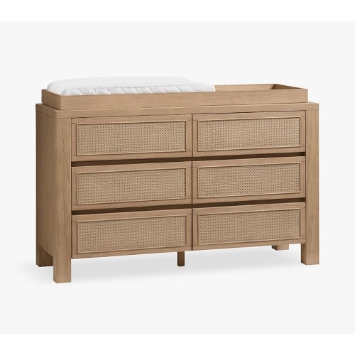 Marina 6-Drawer Changing Table (56w x 19d")