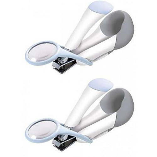 The First Years American Red Cross Deluxe Nail Clipper with Magnifier - 2 Count