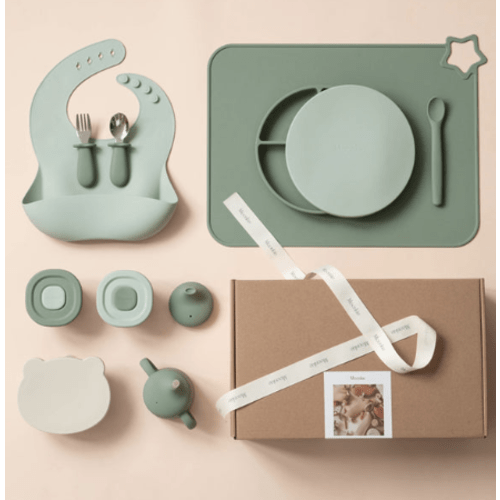 First Bites Gift Set (Sage/Mint)