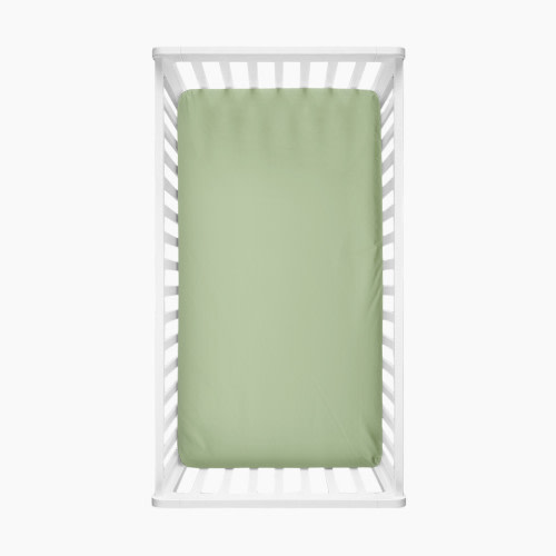 Goumi Kids x Babylist Bamboo & Organic Cotton Crib Sheet - Fern, O/S