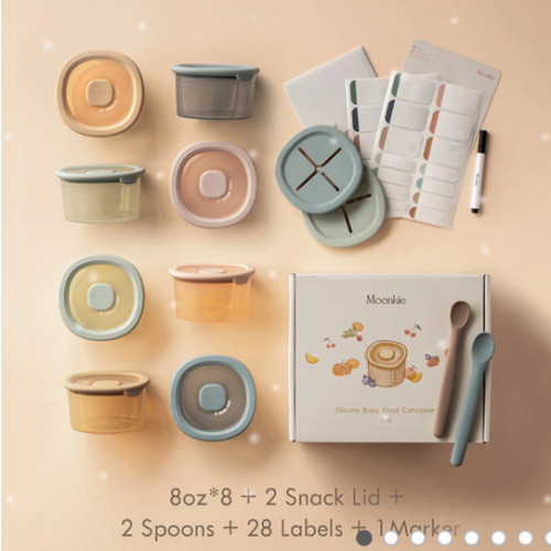 Silicone Baby Food Containers