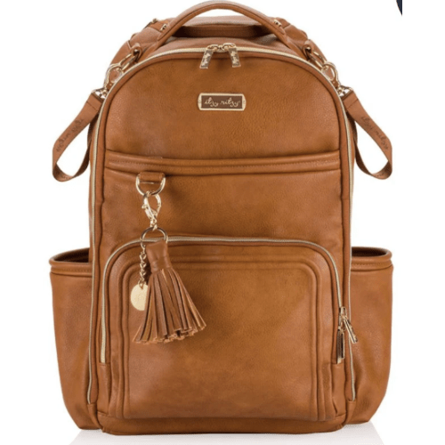 Cognac Boss Plus™ Large Diaper Bag Backpack