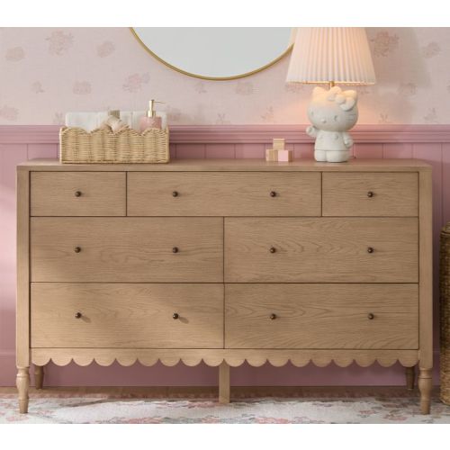 Palmer Scalloped Changing Table Organizer