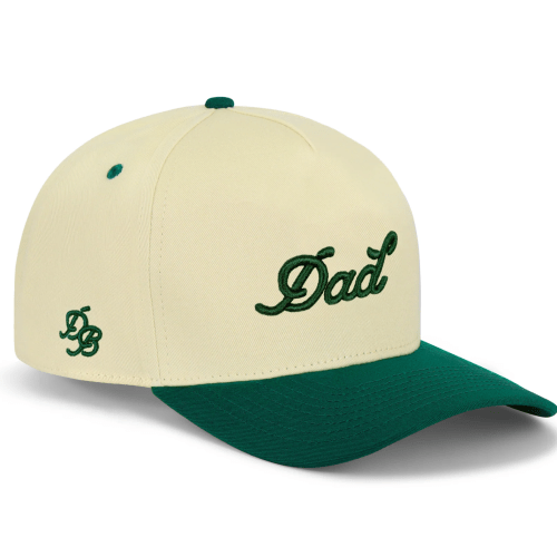 Dad Snapback | Cream & Green