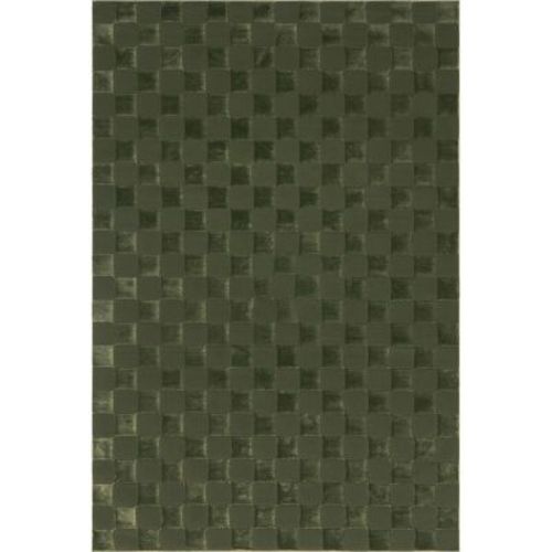 Nuloom Alaiya Checkered Machine Washable Indoor Area Rug, 6' 7" X 9', Green